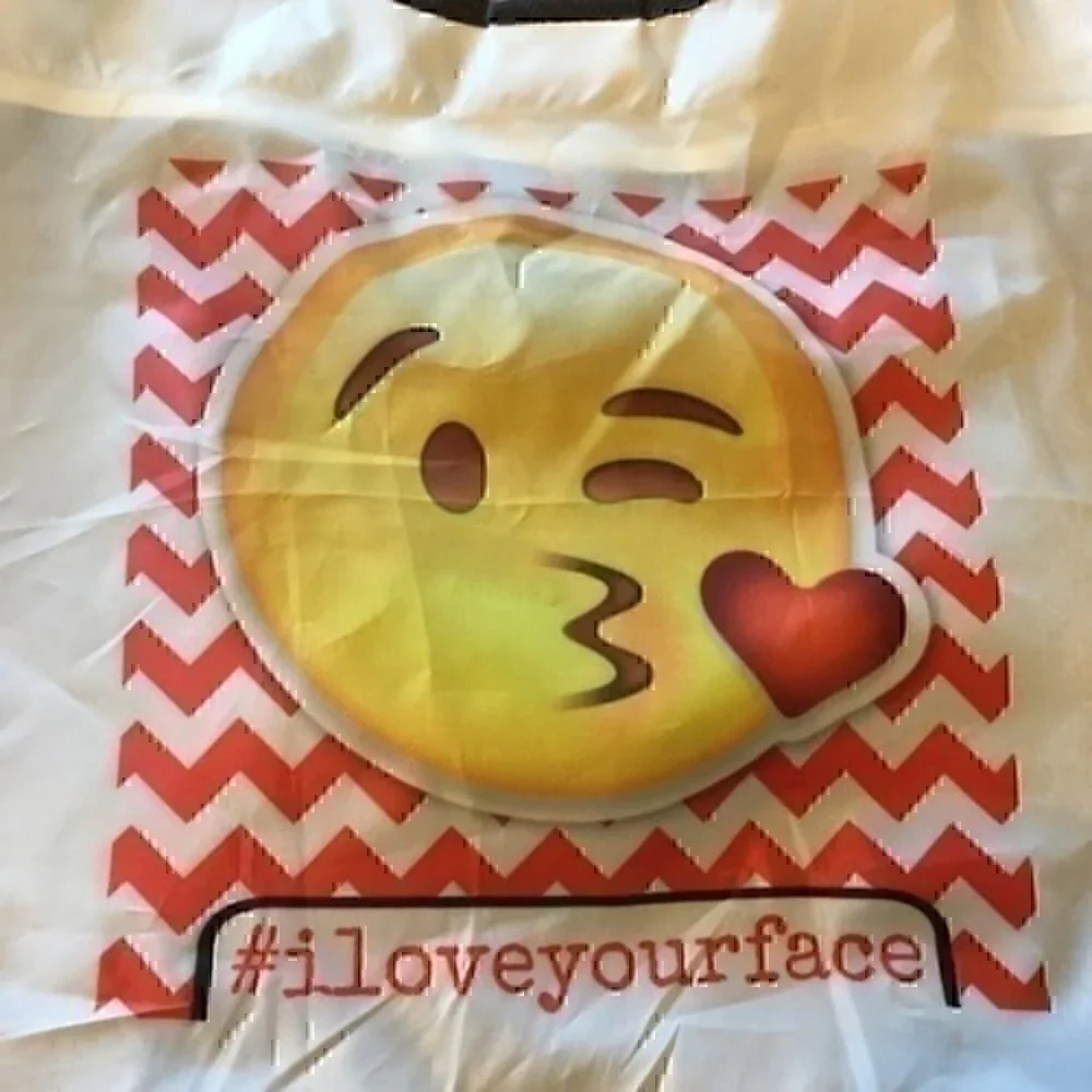 Girls emoji bag